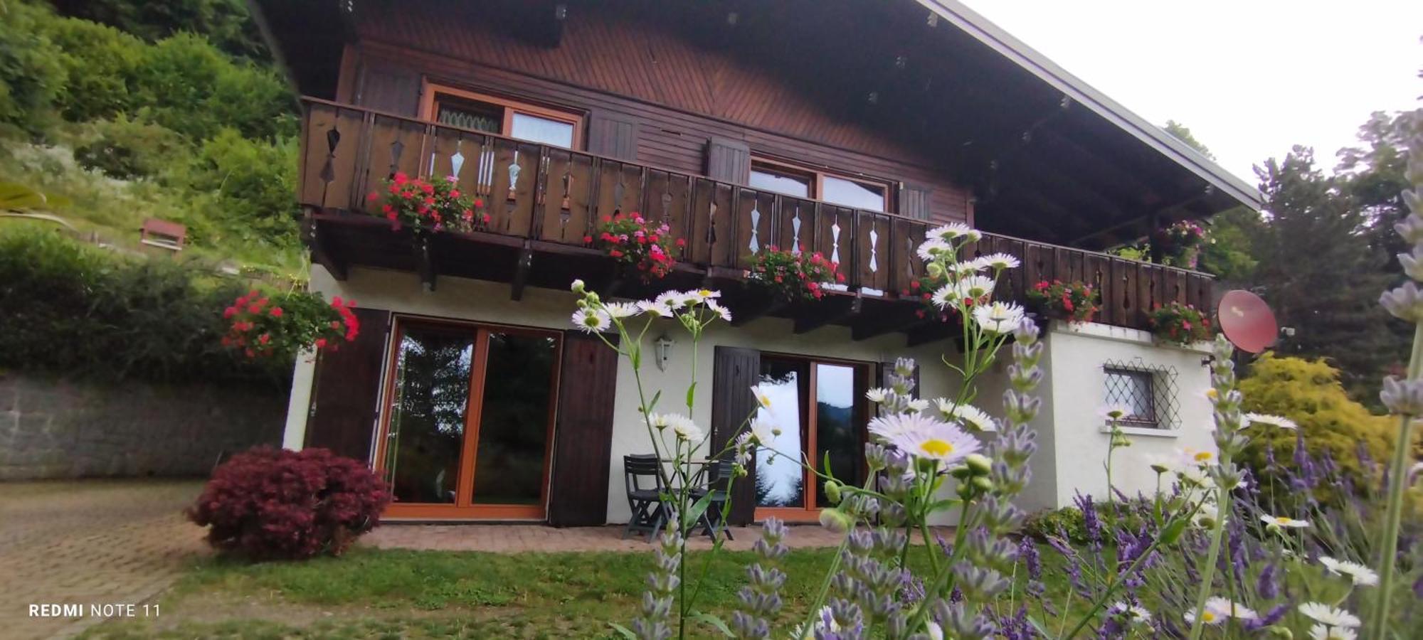 Chalet Au Bois Des Ecureuils Classe Trois Etoiles. Muhlbach-sur-Munster Exterior foto